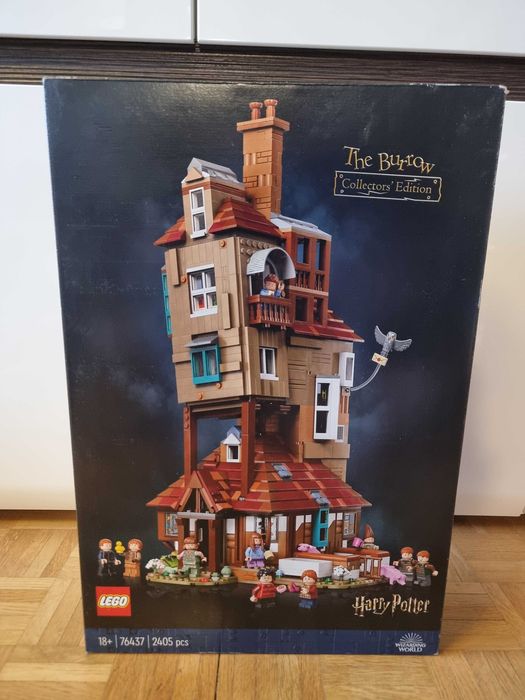 Pudełko i instrukcja od LEGO 76437 Harry Potter - Nora