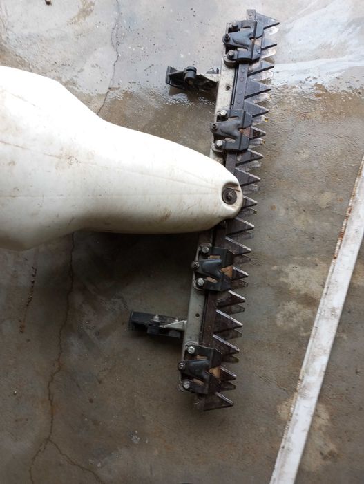 Motocultivador com capinadeira/ pente