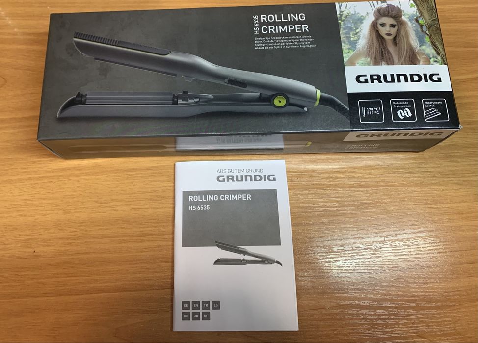 Гофре карбована для волосся GRUNDING HS 6535