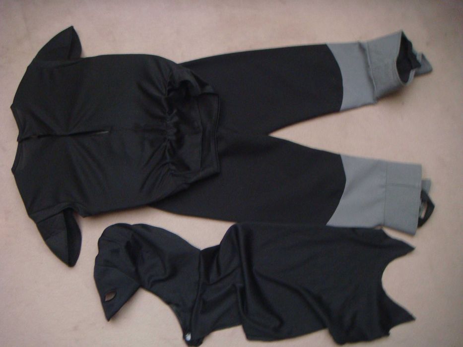 strój przebranie superman batman efekt super mięśni + maska 110 / 116