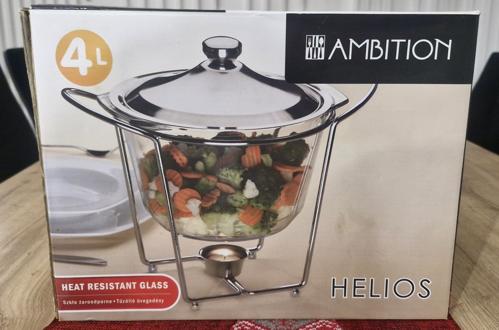 Ambition Helios Naczynie z podgrzewaczem 4l