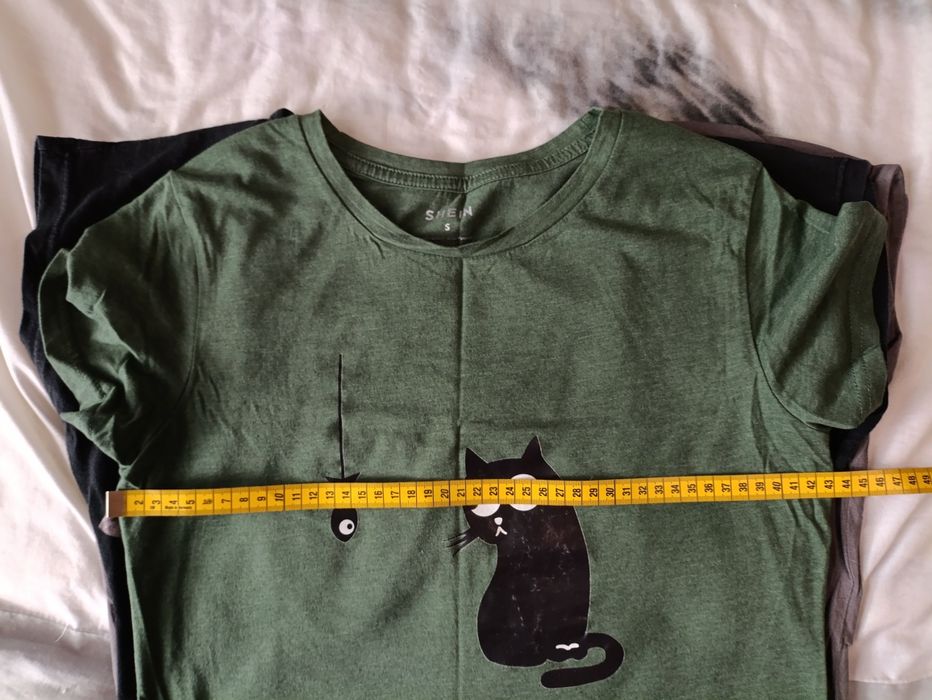 Zestaw koszulek, t-shirt, damskie r. S 36 3szt