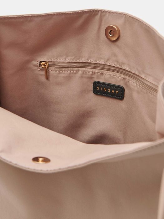 beżowa torba Sinsay