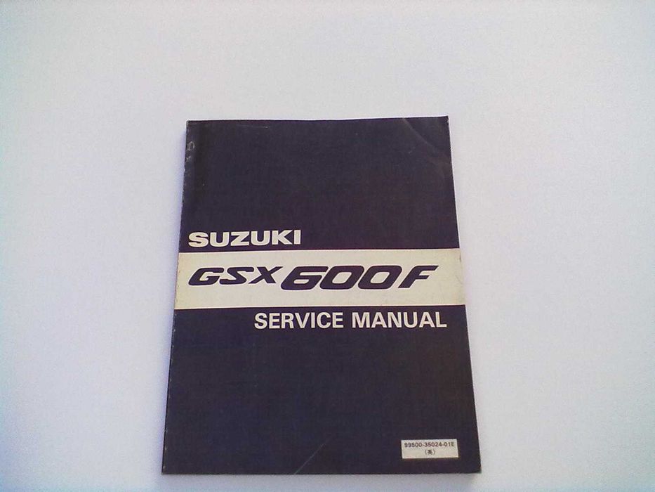 Official Suzuki GSX 600F Technical Manual64740478761858120
