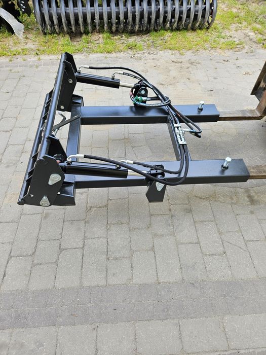 Adapter hydrauliczny z ramką euro na widły  paletowe .