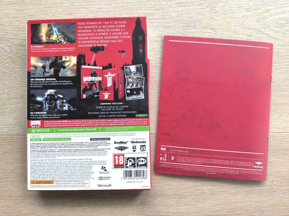 Wolfenstein The New Order - Occupied Edition - BOX + Książeczka