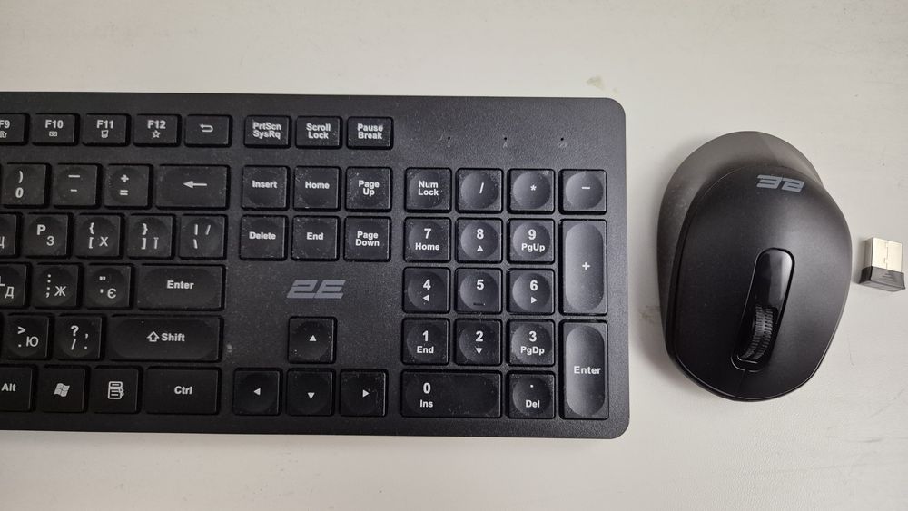Комлект бездротова клавіатура÷мишка