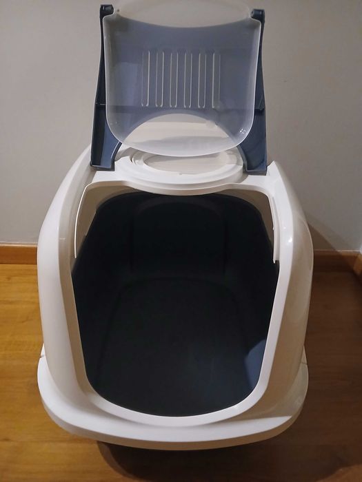 Casa de banho para gatos