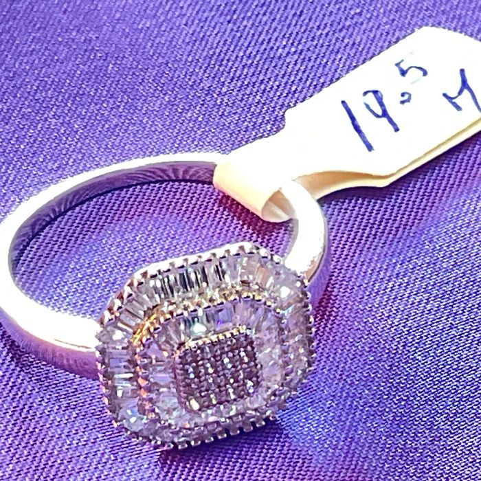 Anel prata medida 19,5 m