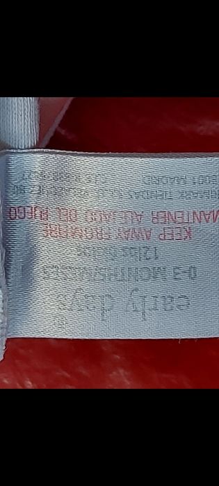 T-shirt niemowlęcy wiek 0-3miesiące firma Eary Days