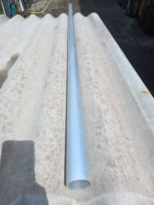 Труба алюминиевая дюралевая диаметр 110 длина 2м + 50 длина 2,16м