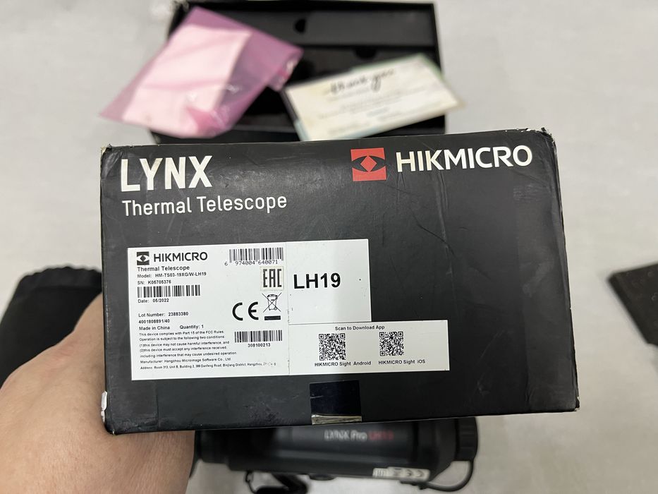 Тепловізор Hikmikro Lynx-LH19