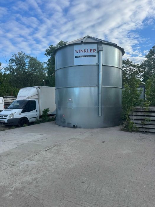 silos Winkler 64 t wymiary wys:6,30 szer. 4,7 4 85,34 m3nieużywany.