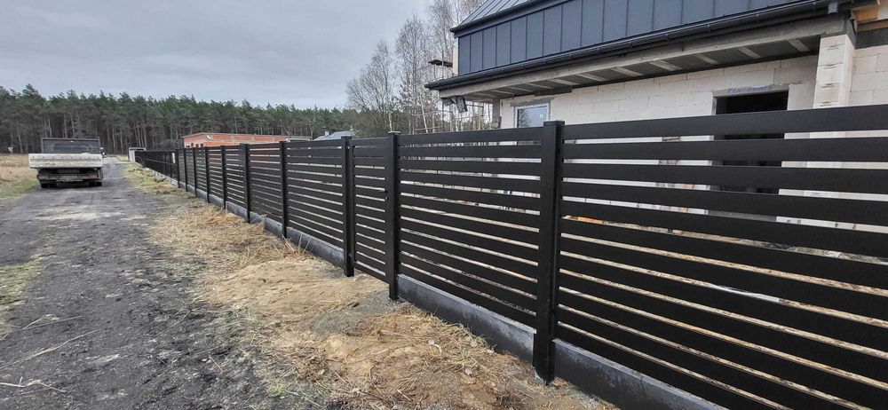 Ogrodzenia Palisadowe kompleksowo z montaż WŁASNA PRODUKCJA na wtmiar