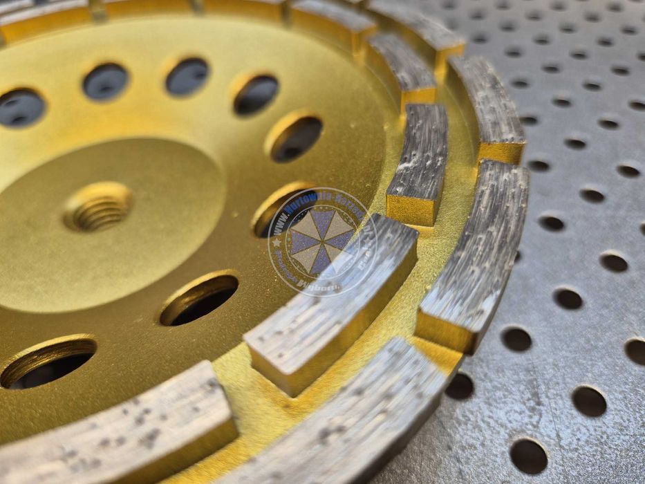 Tarcza garnkowa do szlifowania betonu 180mm M14 segmentowa diamentowa