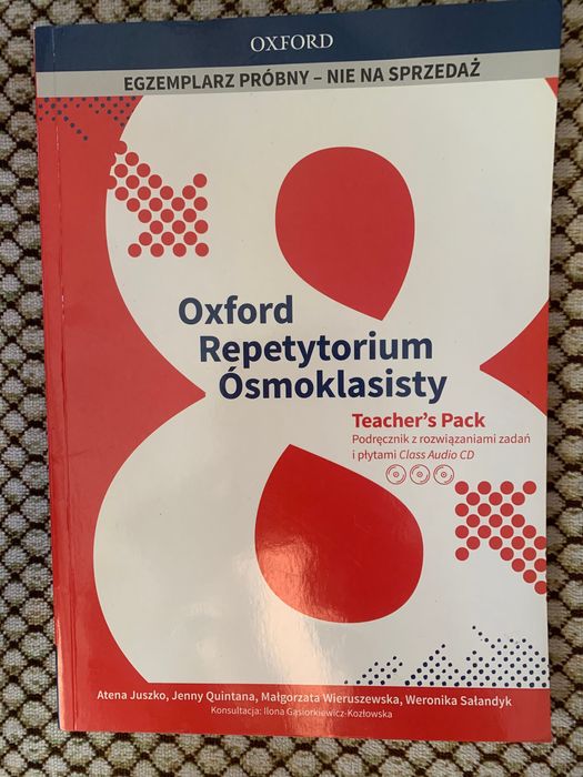 Oxford  TEACHER'S PACK repetytorium  ośmioklasisty
