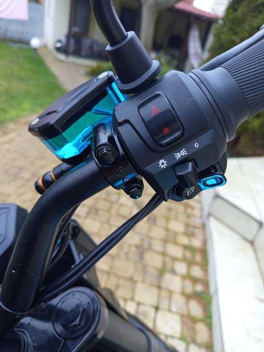 Електробайк Nitron 2800Wt Права не треба Электро мотоцикл 2800W Grey_c