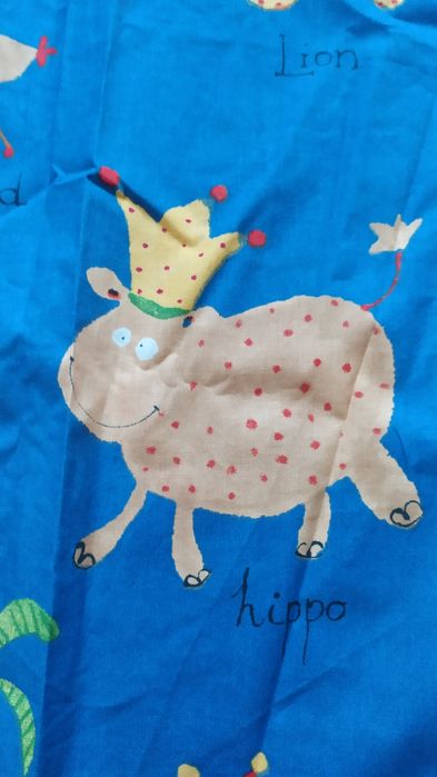 Набор детских штор на широкой ленте