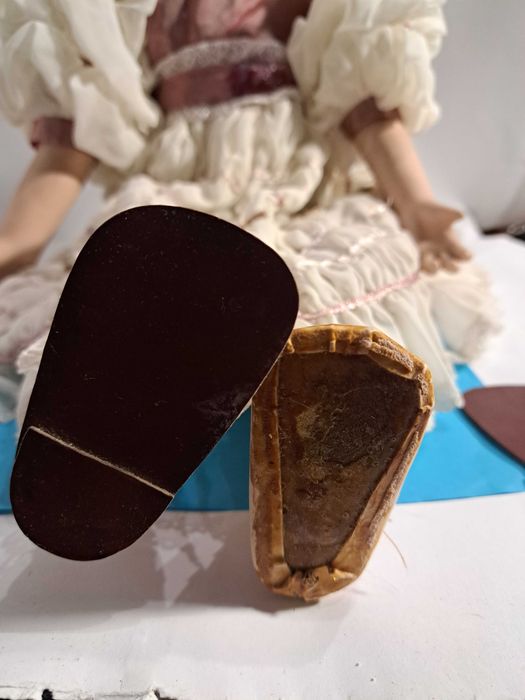 Кукла, Фарфоровая, 59 см,  фарфор