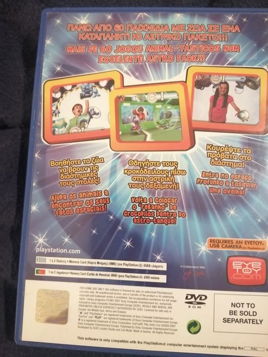 Jogo playstation 2 Astro Zoo