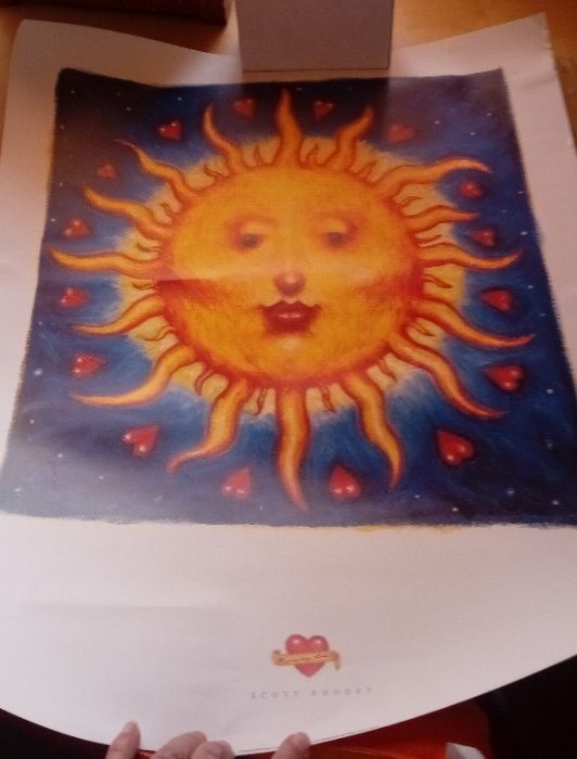 Poster com o Sol