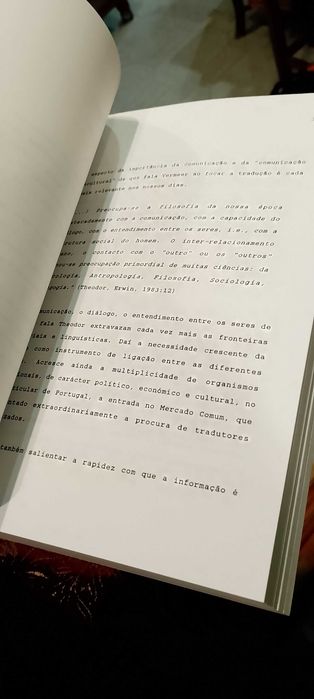 Da Tradução: A Problemática da Competência Retórica
