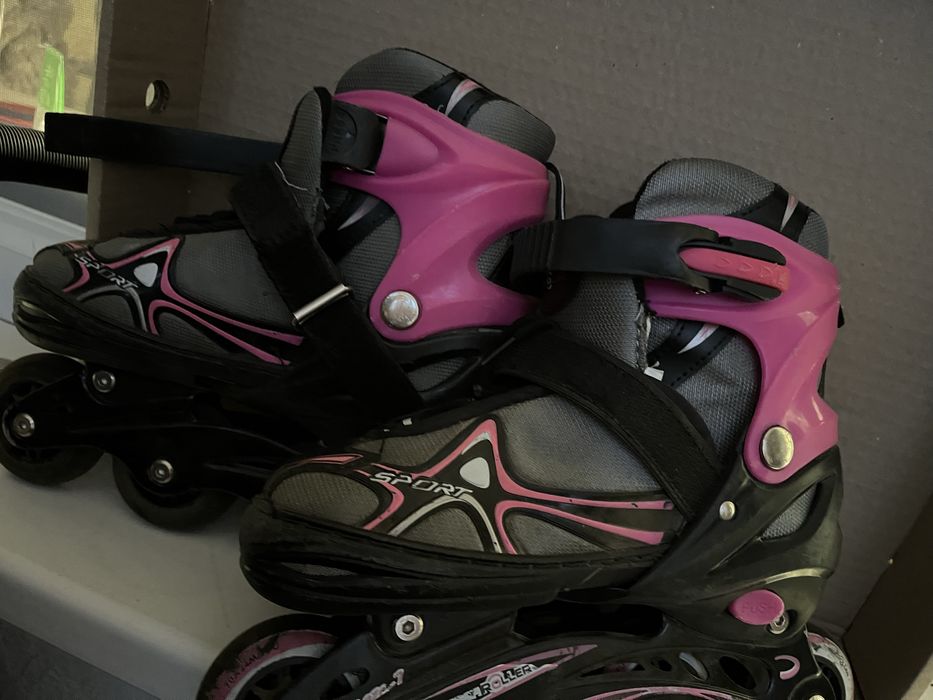 Ролики рожеві 35-38 розмір