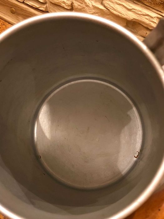 Алюмінієвий бідон 5 л. , М клеймо ссср , стан майже нового...