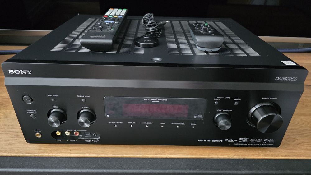 Sony STR-DA3600ES – Elitarna Seria ES   7.1  Muzykalność i Kinowa Pot