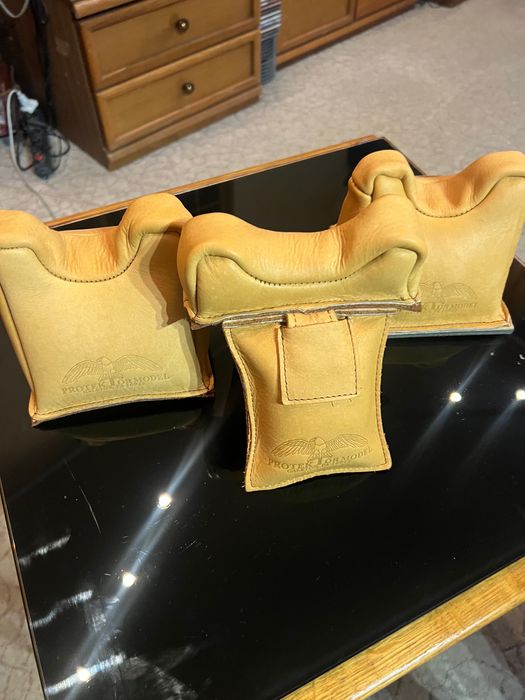 Protektor подушка опора для стрельбы ,BR, varmint,  кожа USA