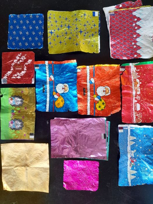 (Doação) Colecção de pratas de chocolate