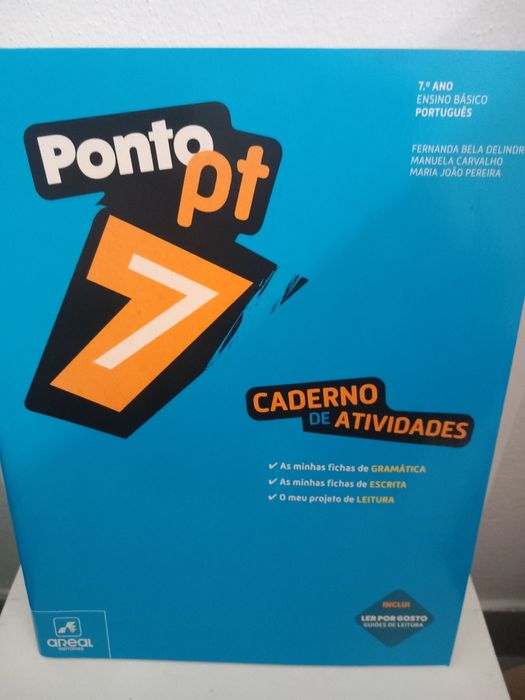 PONTO PT 7° Ano - Caderno de Actividades Português