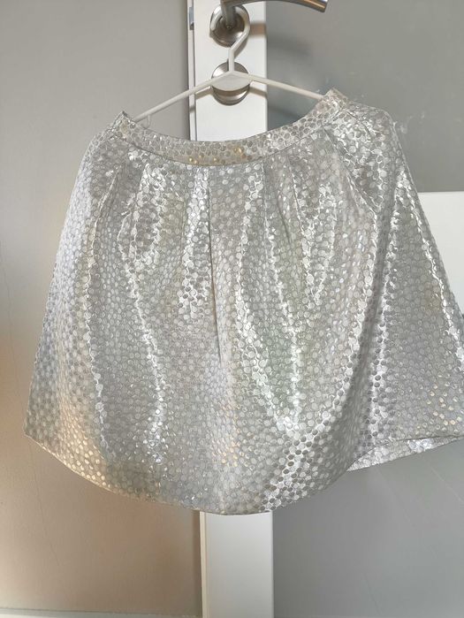 Piękna srebrna spódnica Mohito