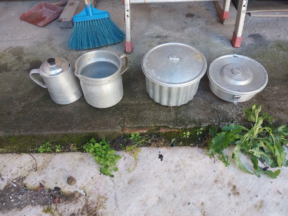 Utensílios para cozinha, jarros de alumínio fundido, formas para bolos