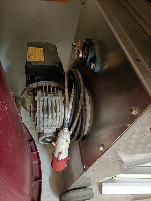 Desengaçador esmagador de uvas CMA Lugana 2 em inox