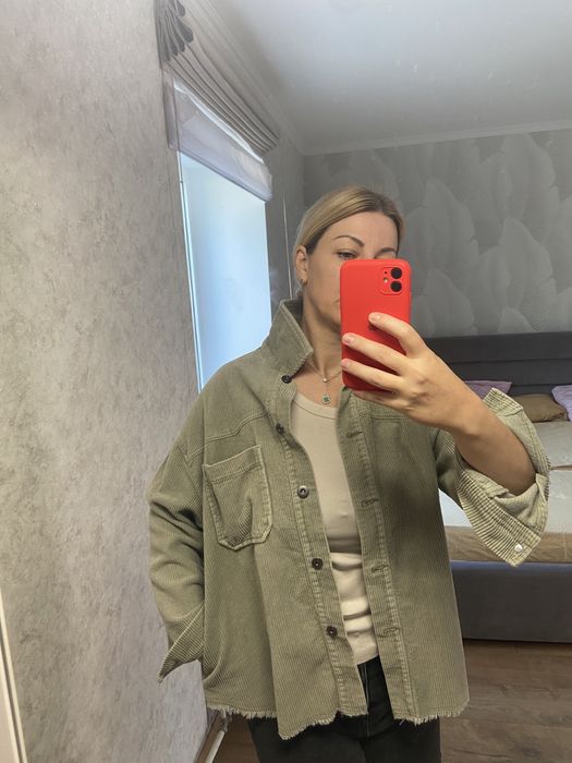 Рубашка вельветовая Zara