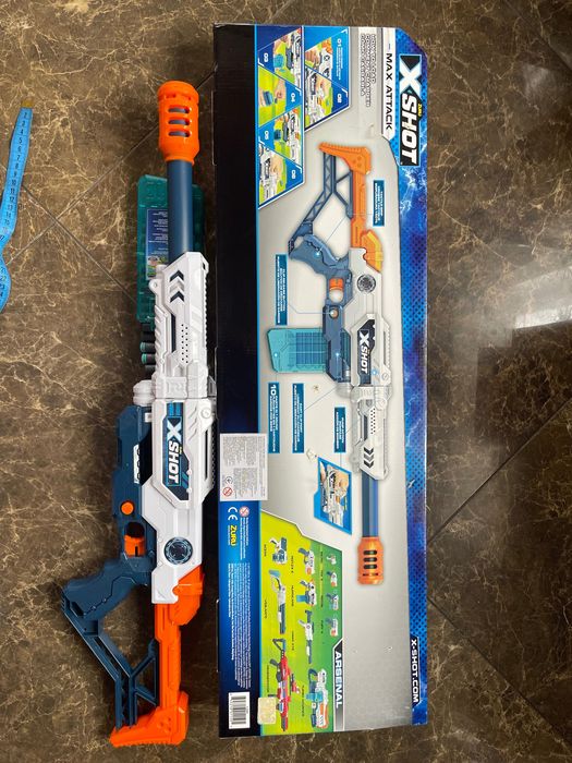 Бластер автомат X-shot max attack полуавтоматичний