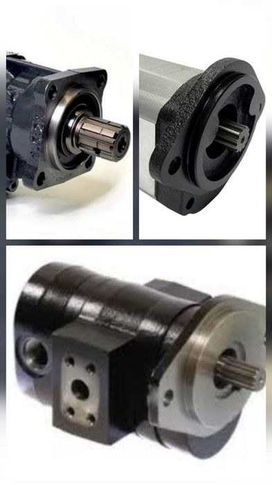 НШ Насос шестеренний   John Deere  Claas  MF Case JCB Manitou Kubota Hyva Komatsu NH Casappa  Rexroth Hiposan OMFB  100,32,50,10 Гідросила Реставрація