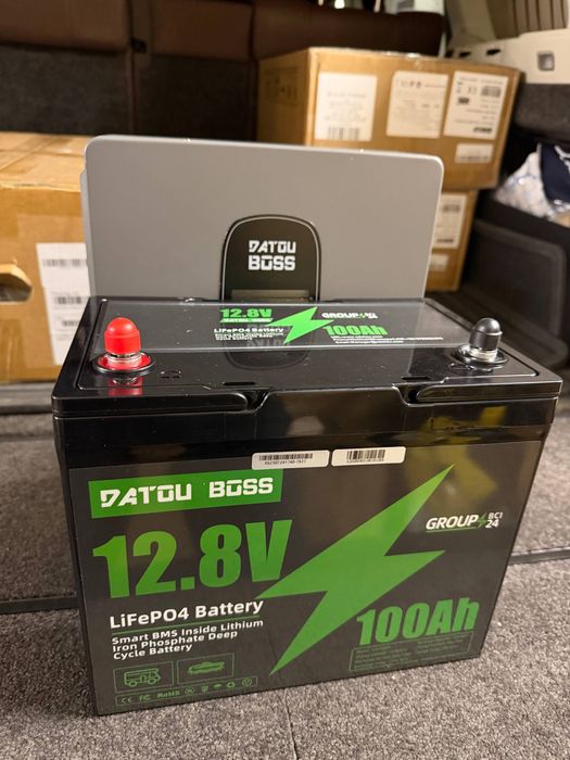 Акб 12v 100a lifepo4 залізо-фосфатний акумулятор, енергоносій для дому