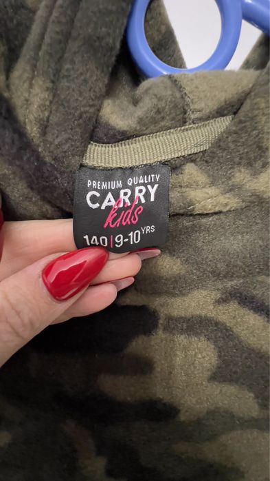 Bluza bluzka moro polar ocieplana 140