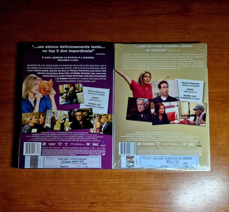 HEAD CASE A Psicóloga das Estrelas -Série 1e2/Alexandra Wentworth/NOVA