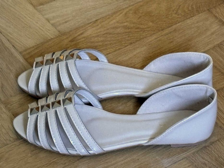 Baleriny Sandały lakierki  VICES 38 j.NOWE