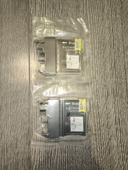 Tusze do drukarki Brother LC985 / LC39 / LC975 – Czarny (Black) 2 szt.