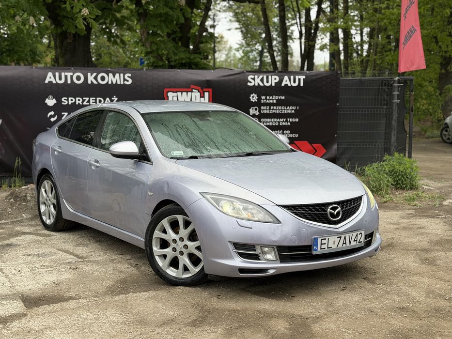 Mazda 6 2.0 Diesel 2008 Skóry Bose Klima 2 Strefy Grzane Fotele Zadbana