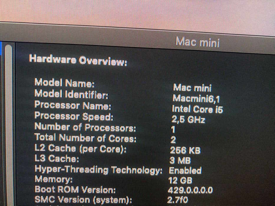 Mac Mini  2012  в идеальном состоянии