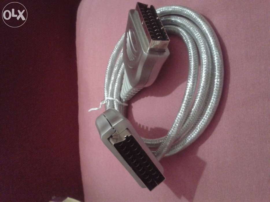 Philips- Cabo scart Gold 24K