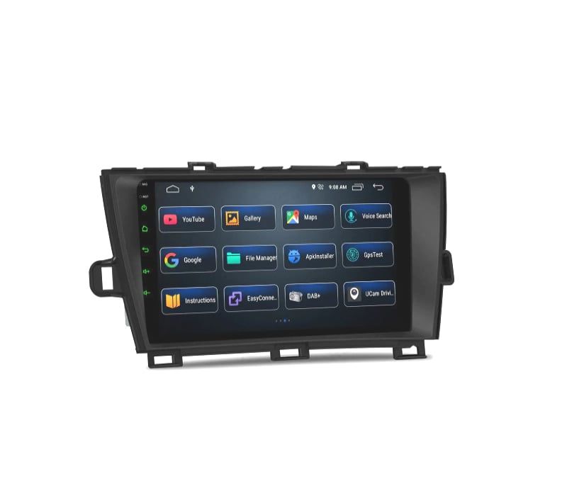 AUTO RADIO 9" PARA TOYOTA PRIUS 09-13 USB GPS TACTIL HD