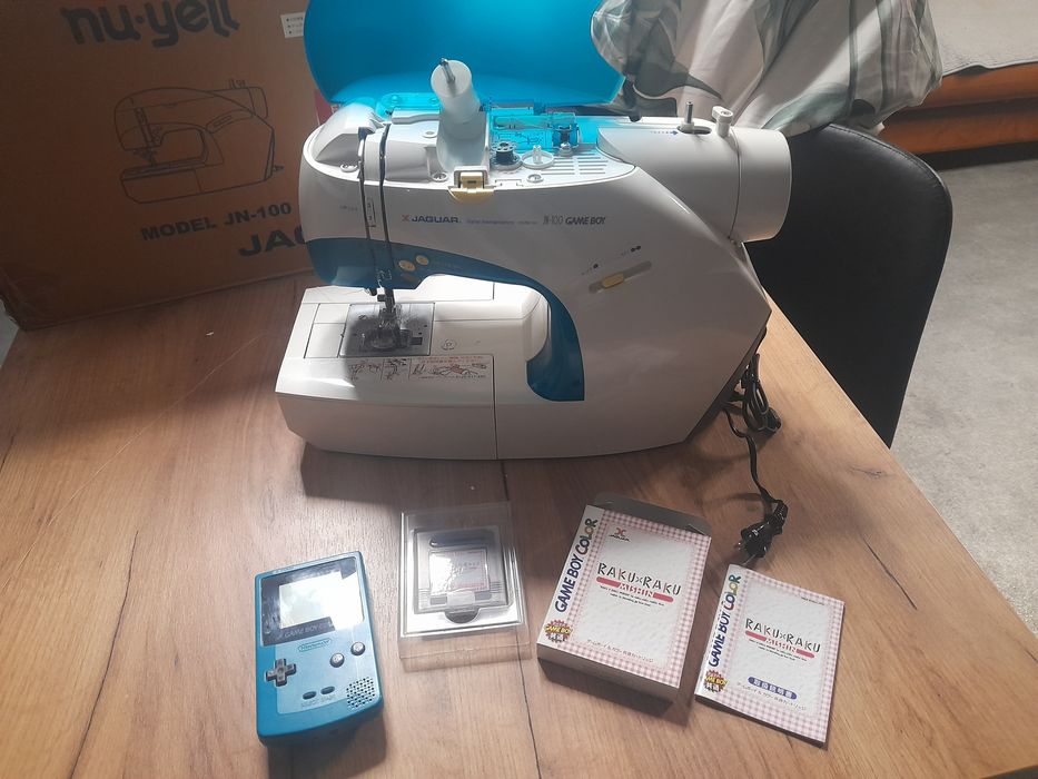 Gameboy color raku x raku mischin jaguar jn-100 masz do szycia oprogra