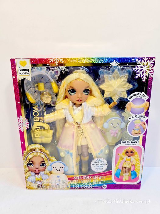 RAINBOW HIGH - Winter Wonderland Lalka Sunny Madison