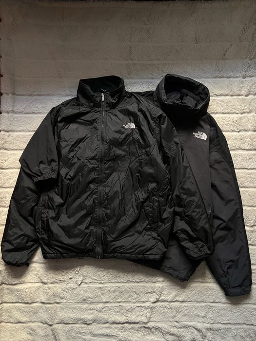 3в1 The North Face (XL-XXL) ветровка + куртка мужская водонепроницаема